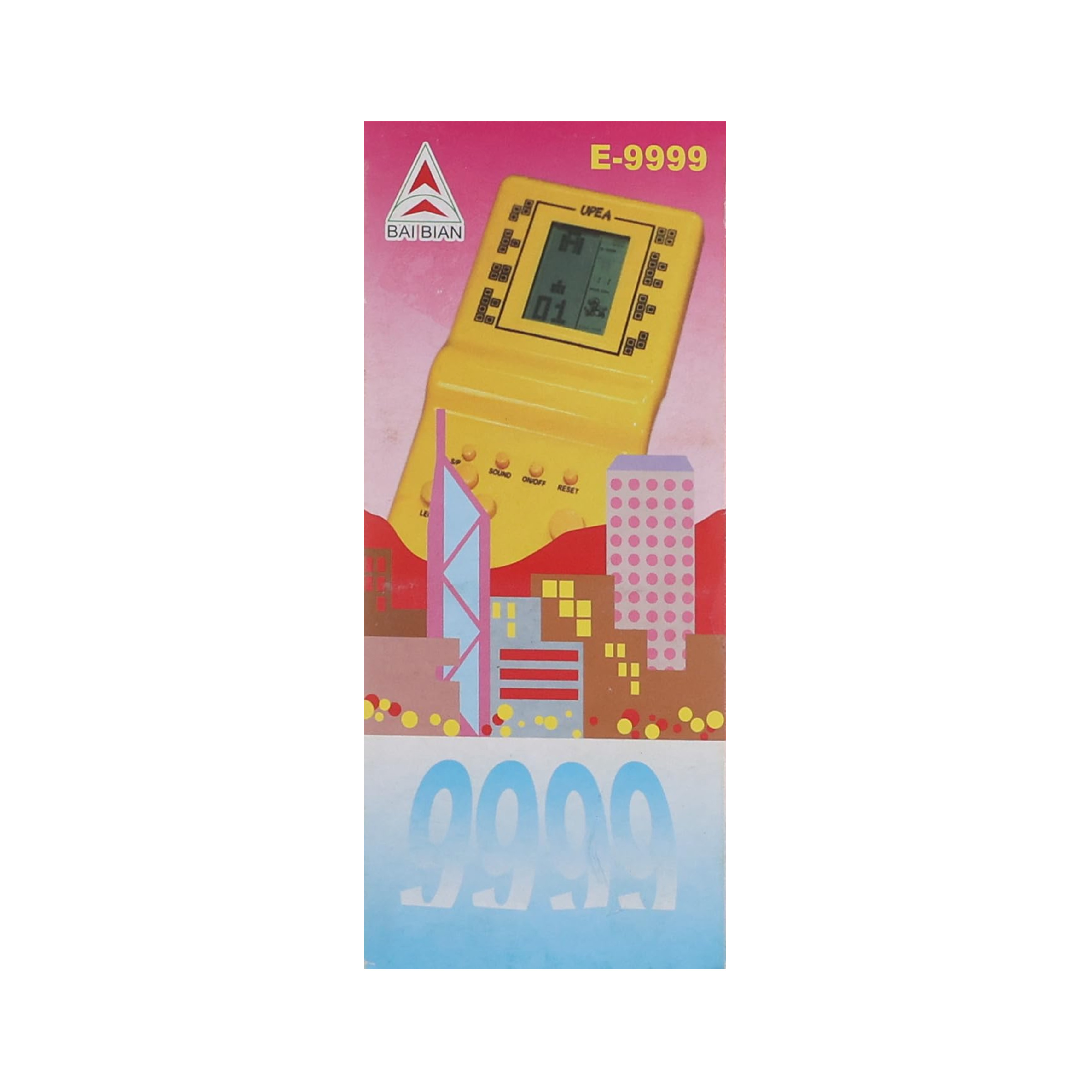 Classic Tetris Handheldg Game - E-9999