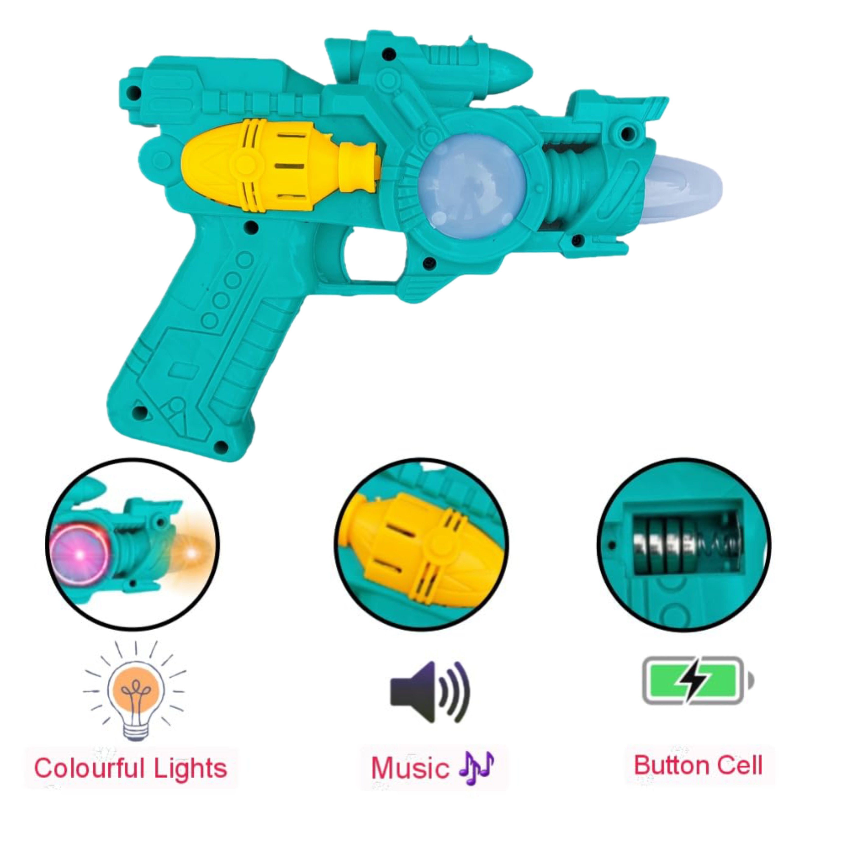 Gun with Music and Lights