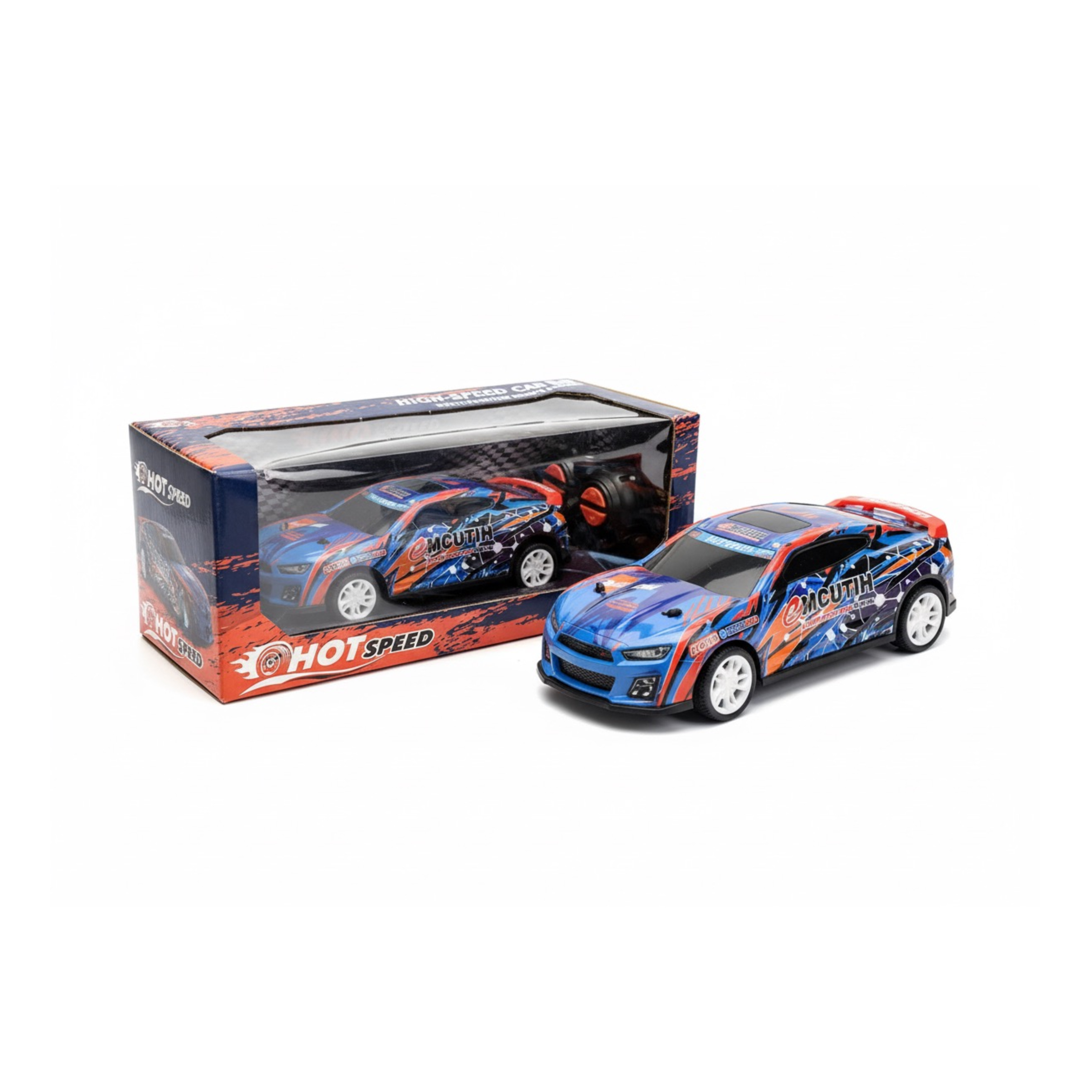 HOT SPEED High-Speed Graffiti RC Race Car