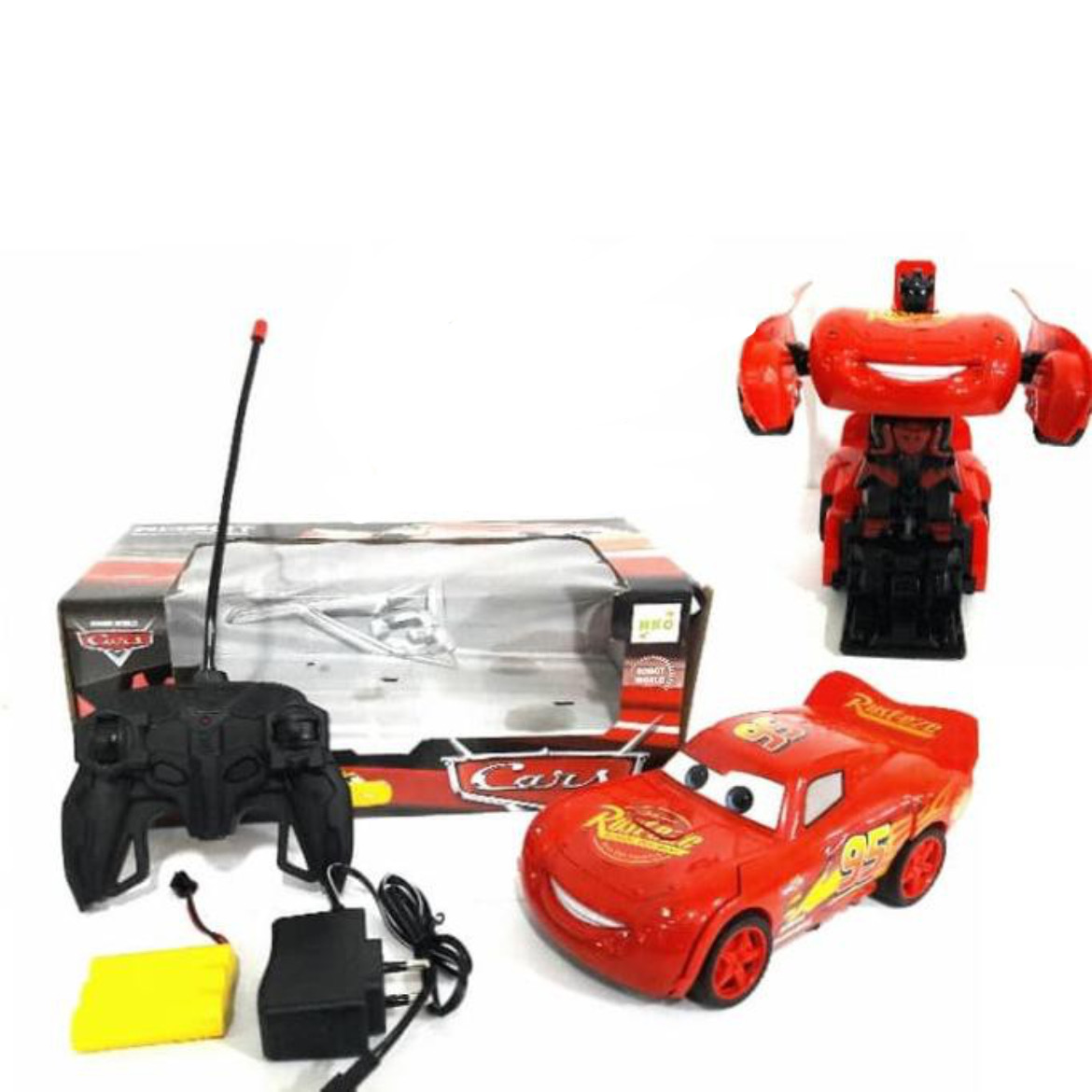 RC Transforming Race Car (2-in-1 Robot)