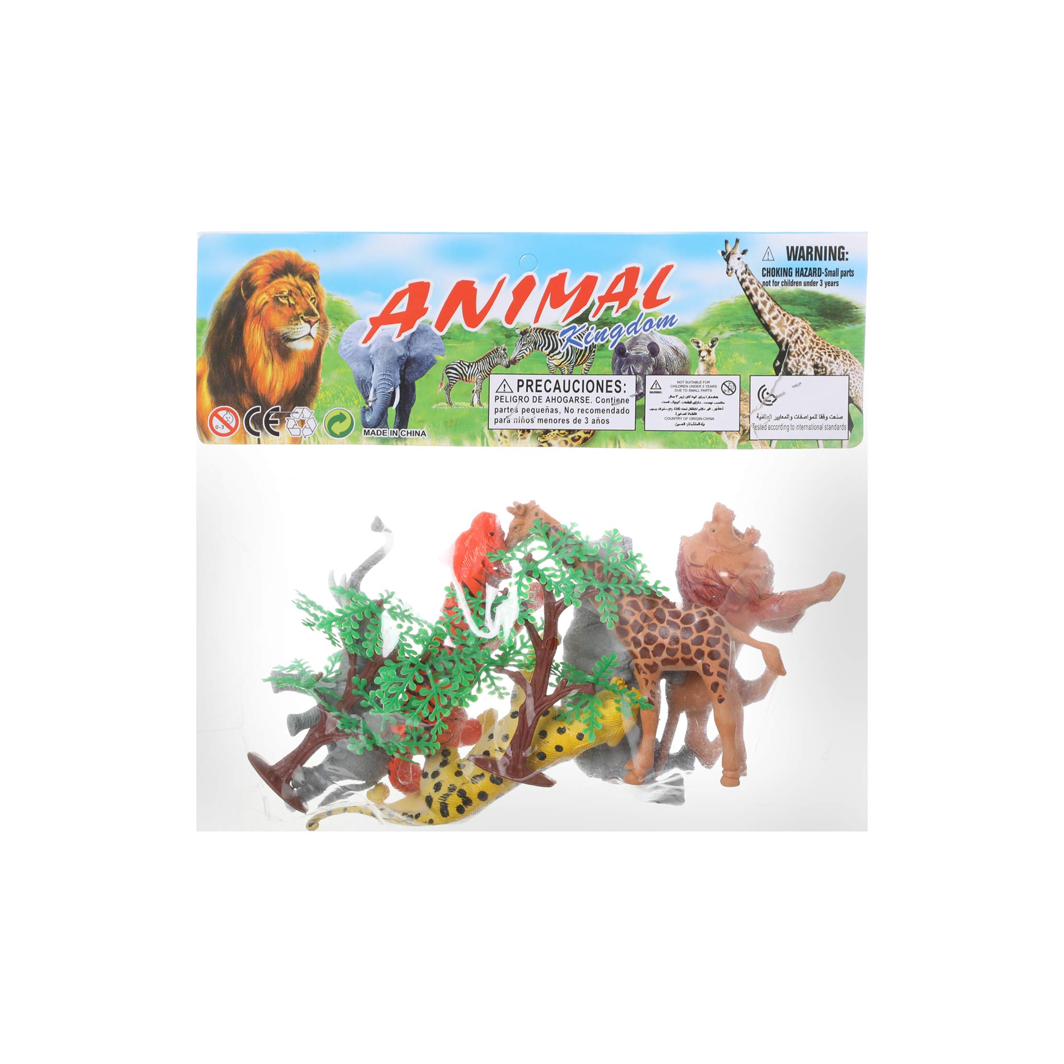 ANIMAL KINGDOM Wild Safari Figure Set