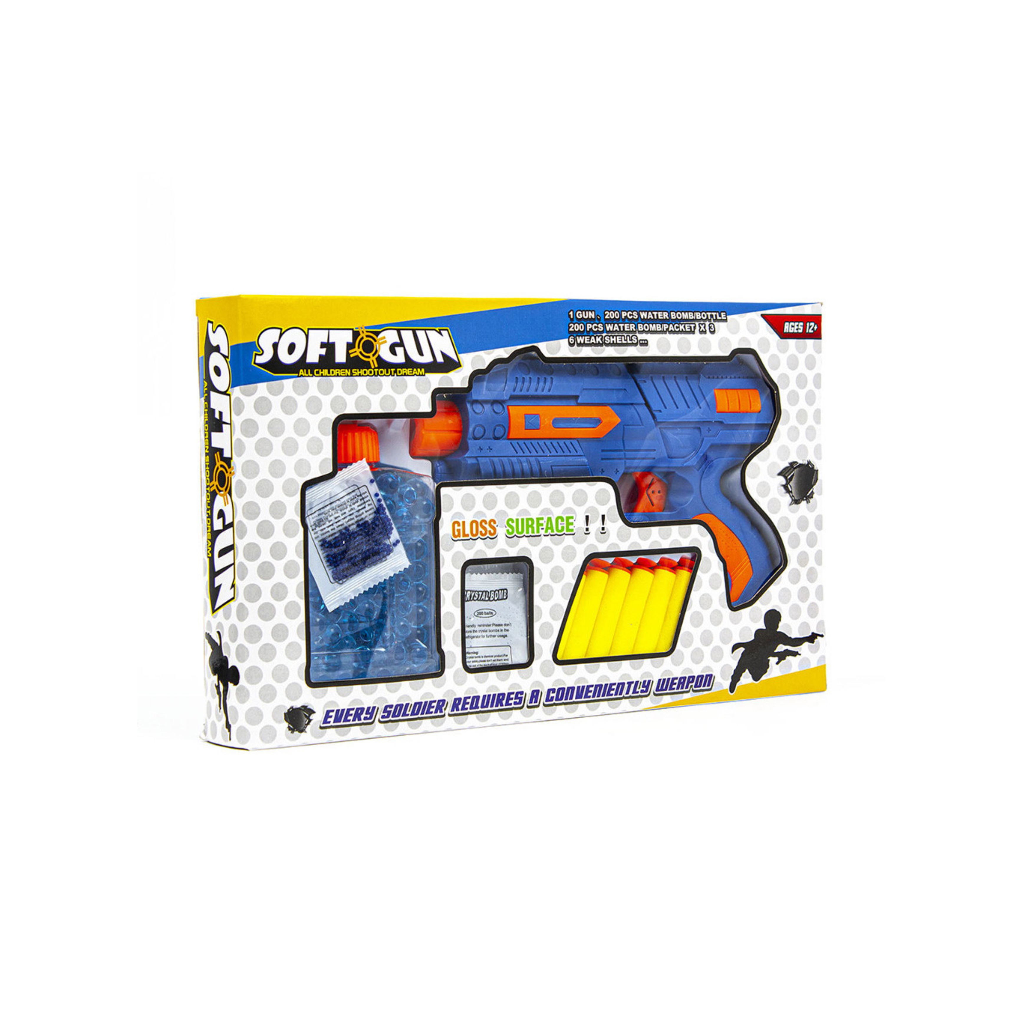 Water Bomb and Dart Shooter Toy