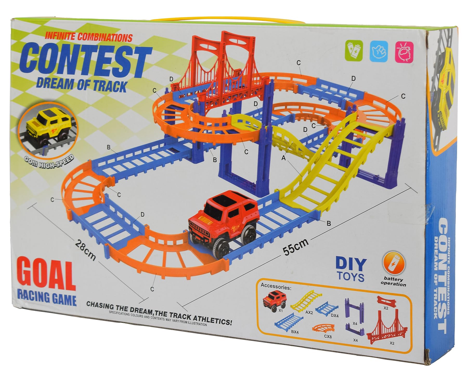 Track Car Playset
