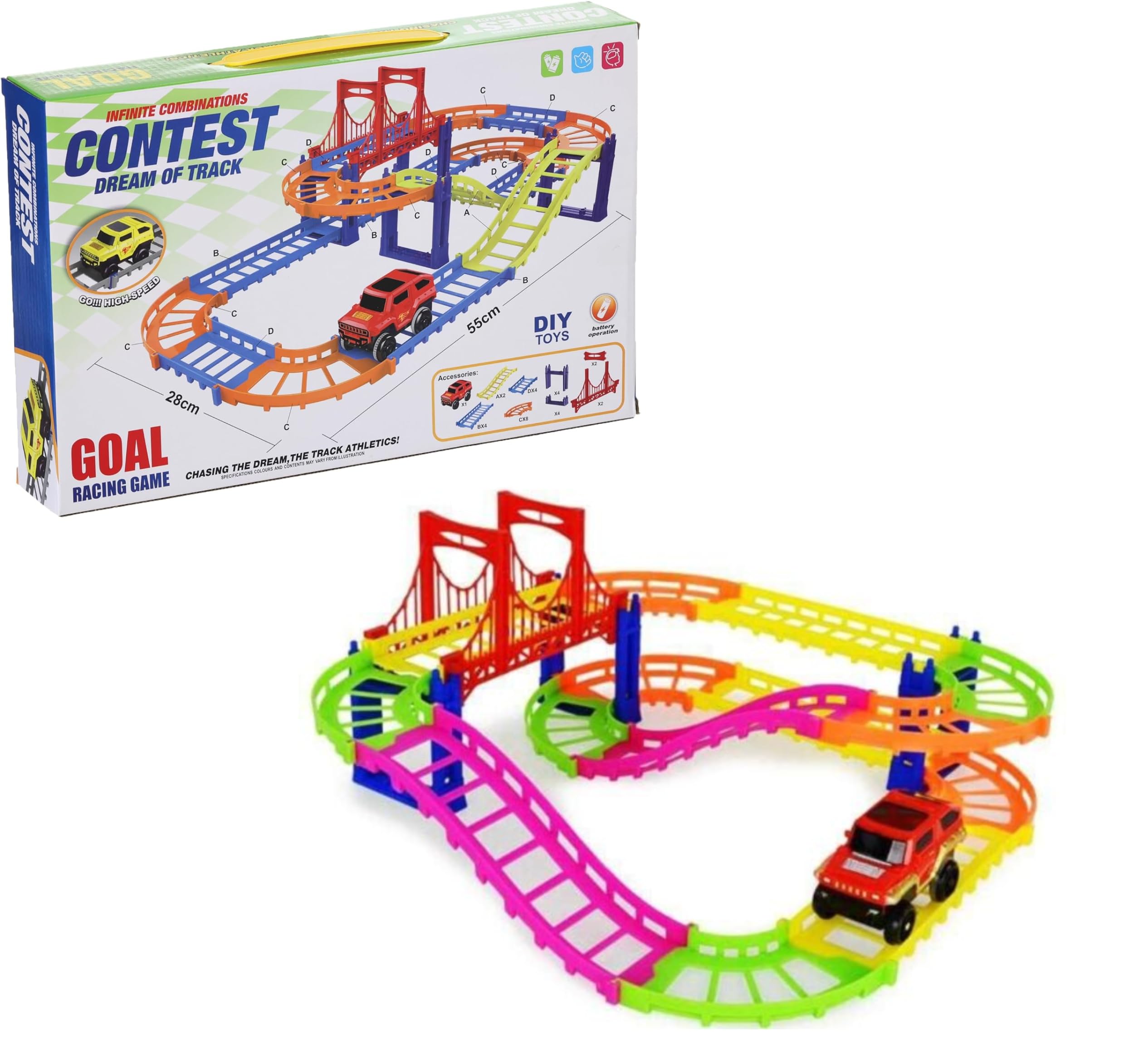 Track Car Playset