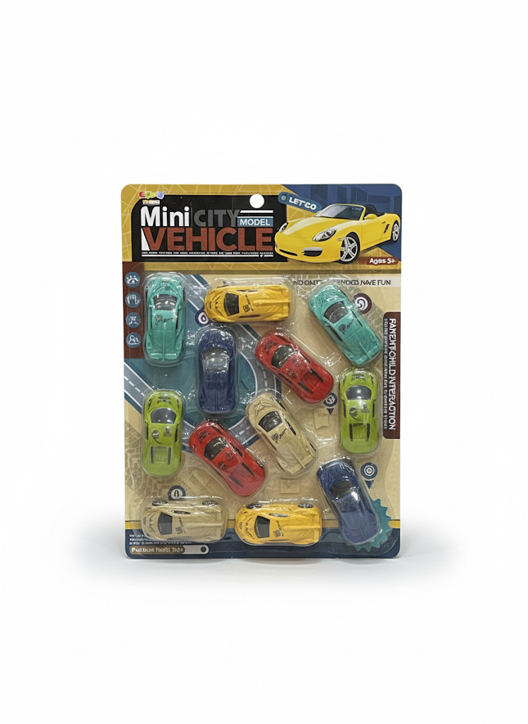 Mini City 10-Pack Vehicle Set