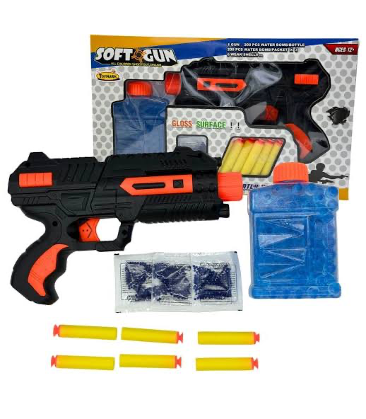 Water Bomb and Dart Shooter Toy