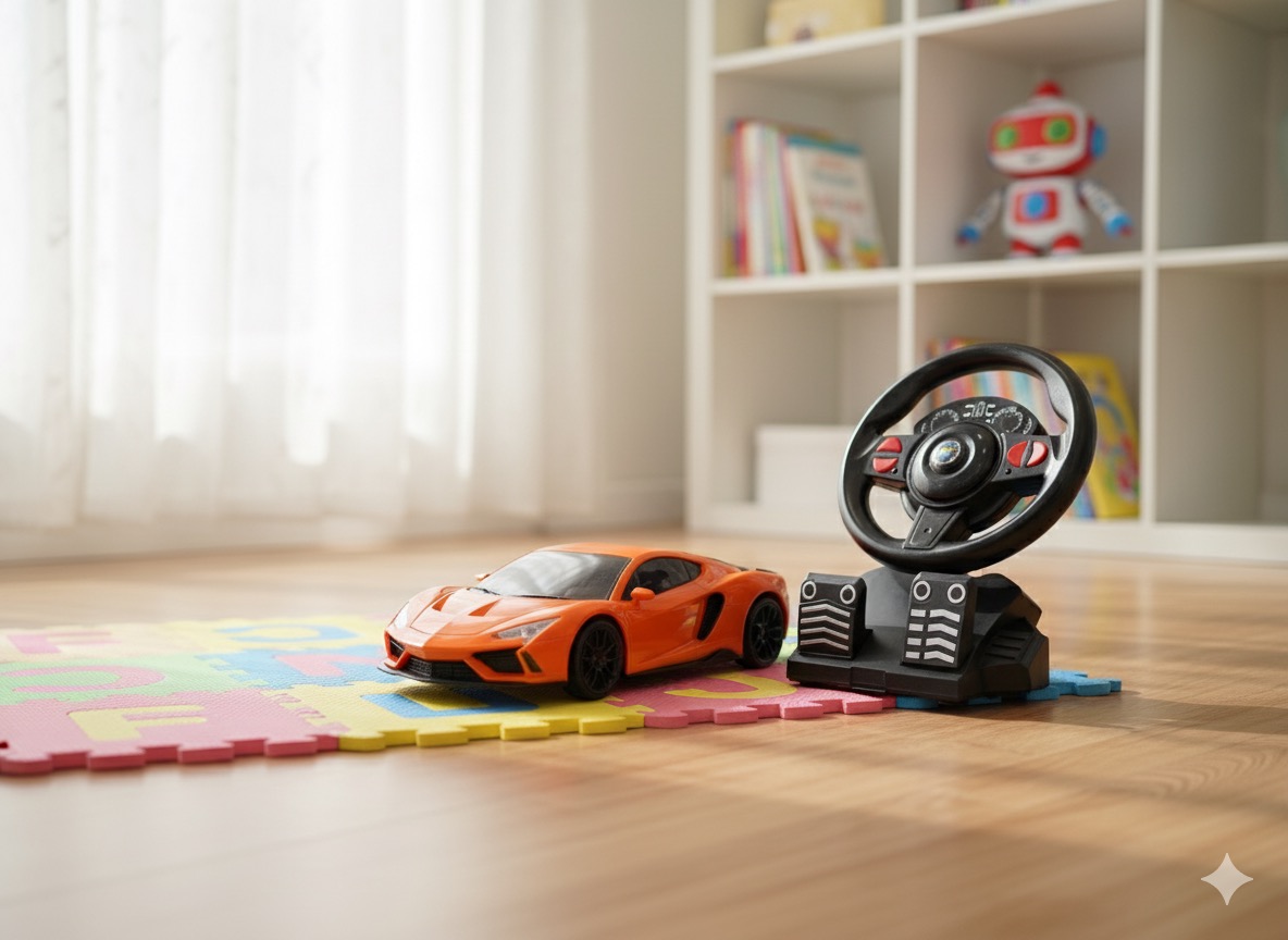 1:16 Orange Gravity Sensor RC Sports Car