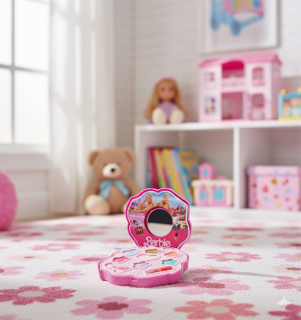 Barbie Shell Kids Makeup Set