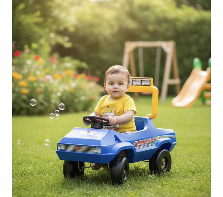 Kids' Turbo 4x4 Push Car