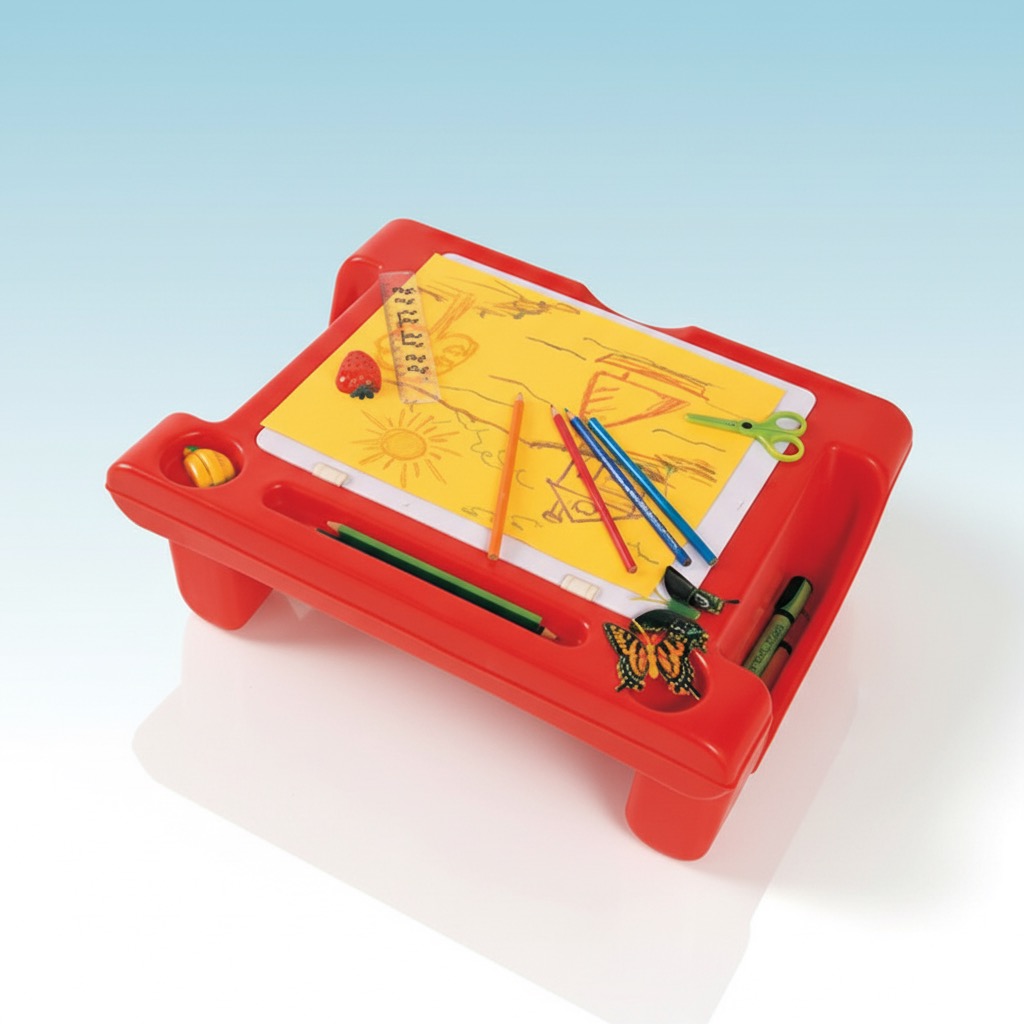 Portable Kids' Art & Activity Desk with Storage (51x38x25 cm)