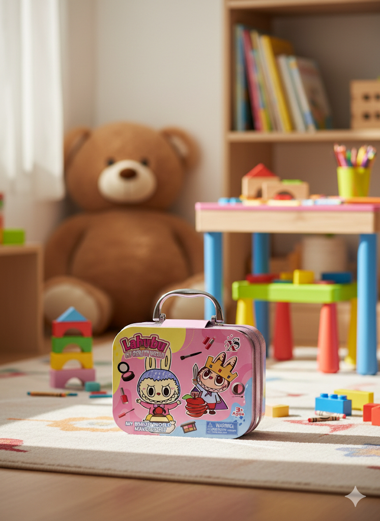 Labubu My Beauty World Deluxe Kids' Makeup Case
