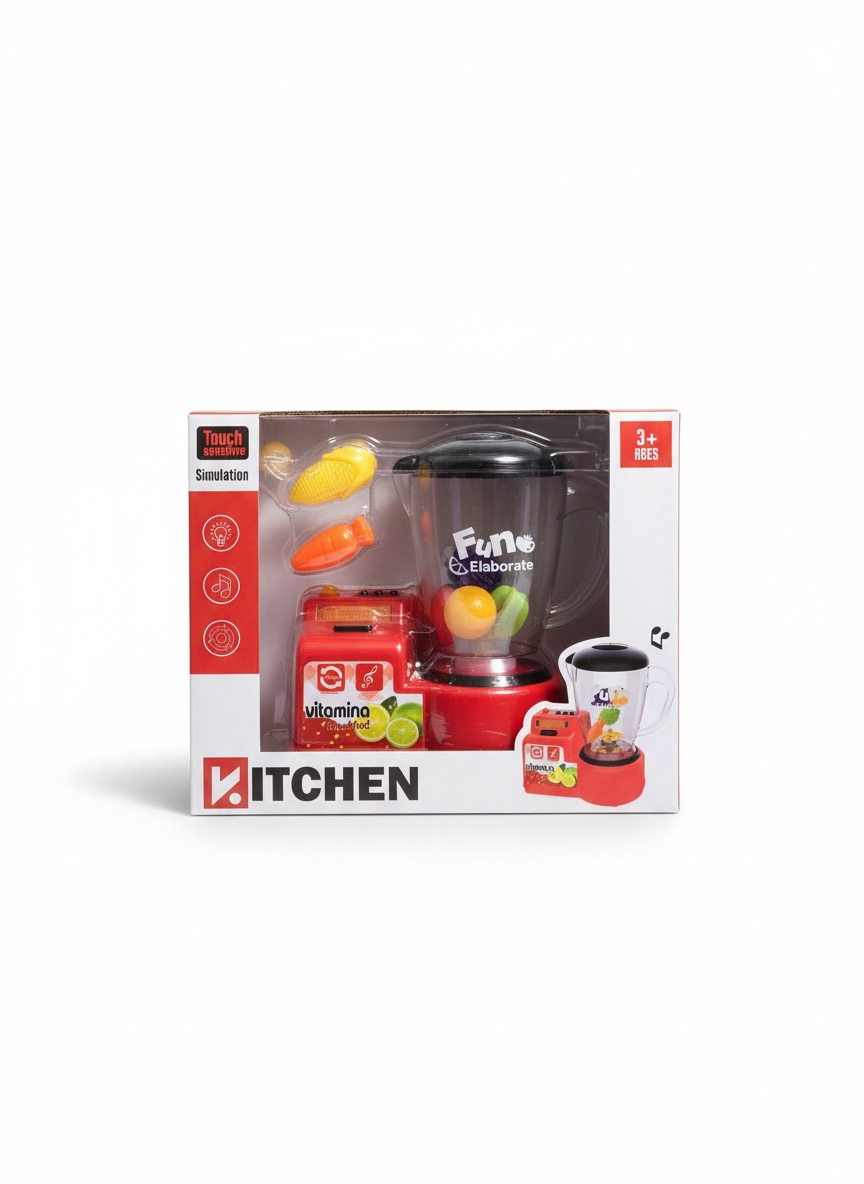 Touch-Sensitive Electronic Toy Blender Set