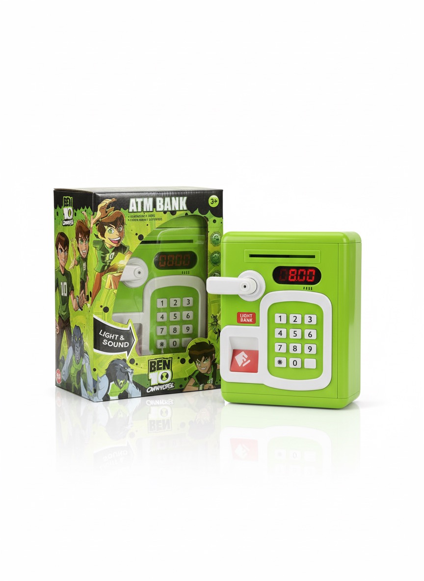 Electronic Password ATM Piggy Bank with Lights & Sound