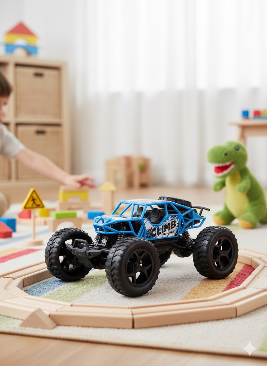 RC Cross-Country Climb Monster Truck