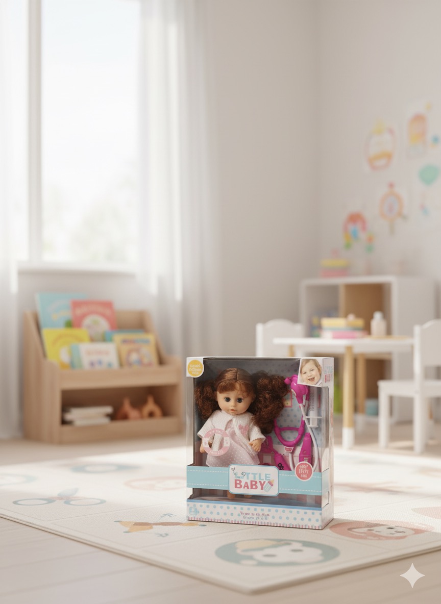 LITTLE BABY Doctor Doll with Sound Kit
