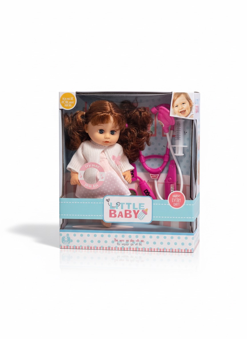 LITTLE BABY Doctor Doll with Sound Kit