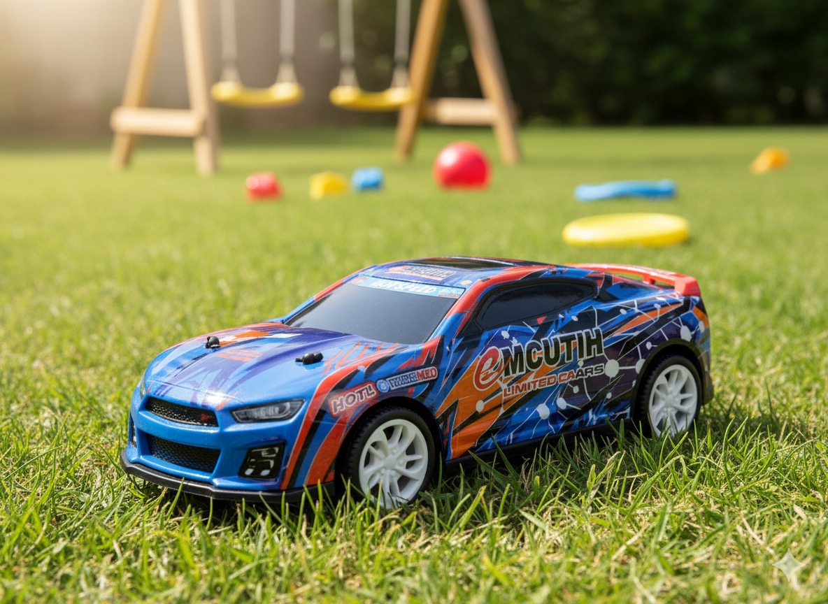 HOT SPEED High-Speed Graffiti RC Race Car