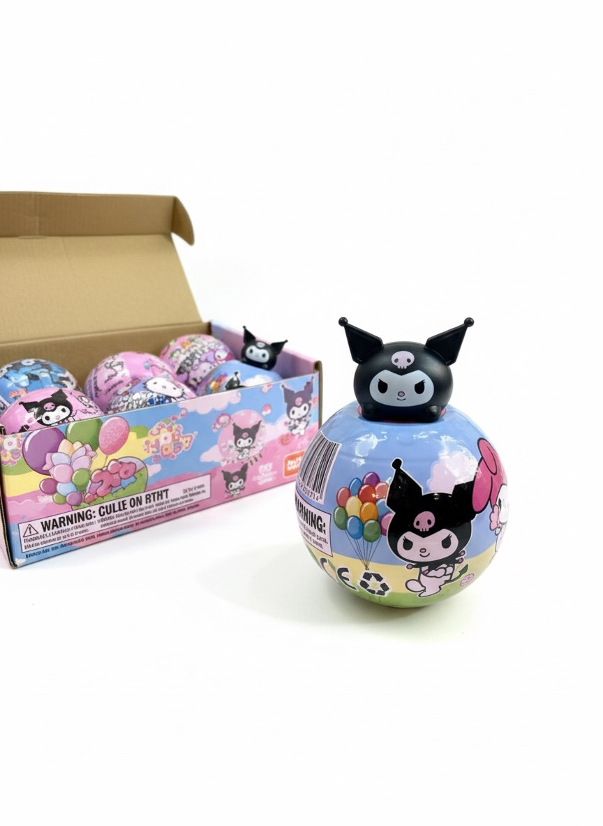Kuromi Bubble Blind Box Collectible Toy (Single Unit)