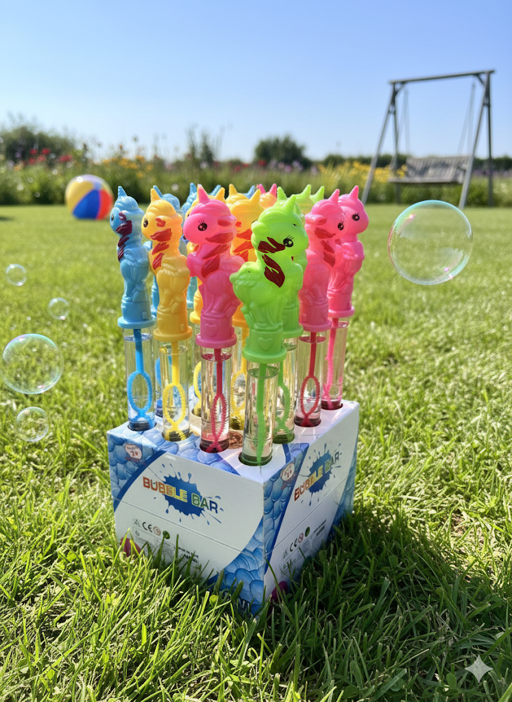 Unicorn Character Bubble Wand (Single Unit)