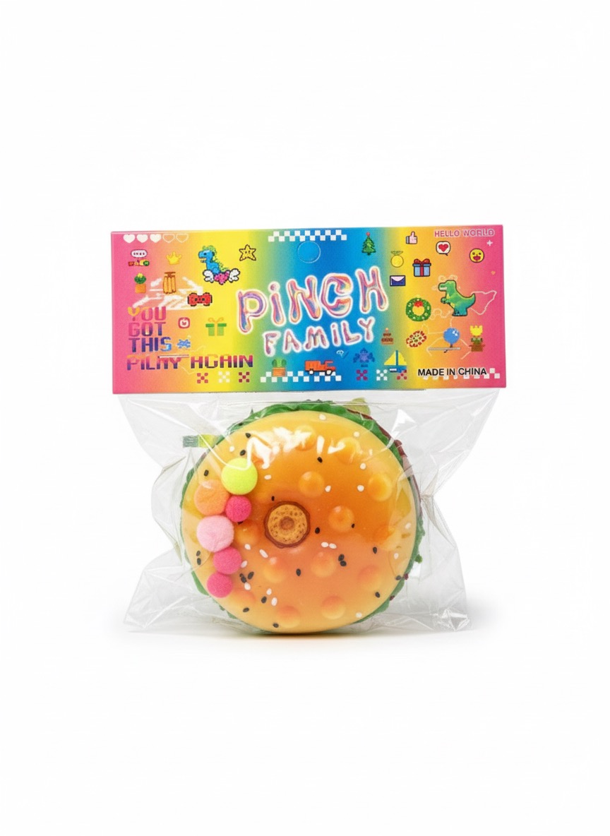 Jumbo Slow-Rise Burger Squishy