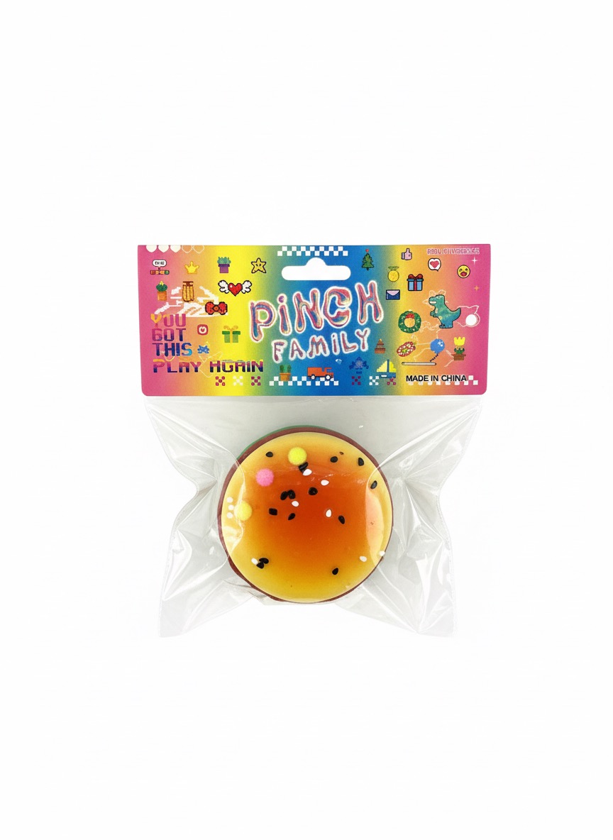 ‏Small Burger Squishy