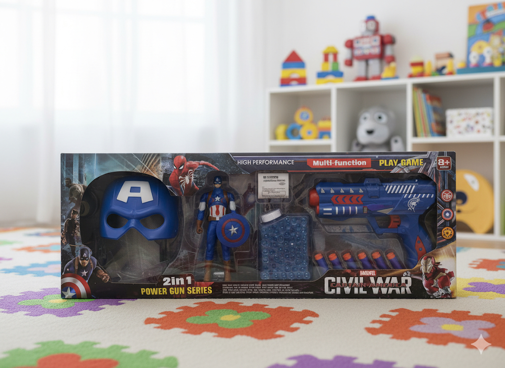 2-in-1 Captain America Civil War Role-Play Set