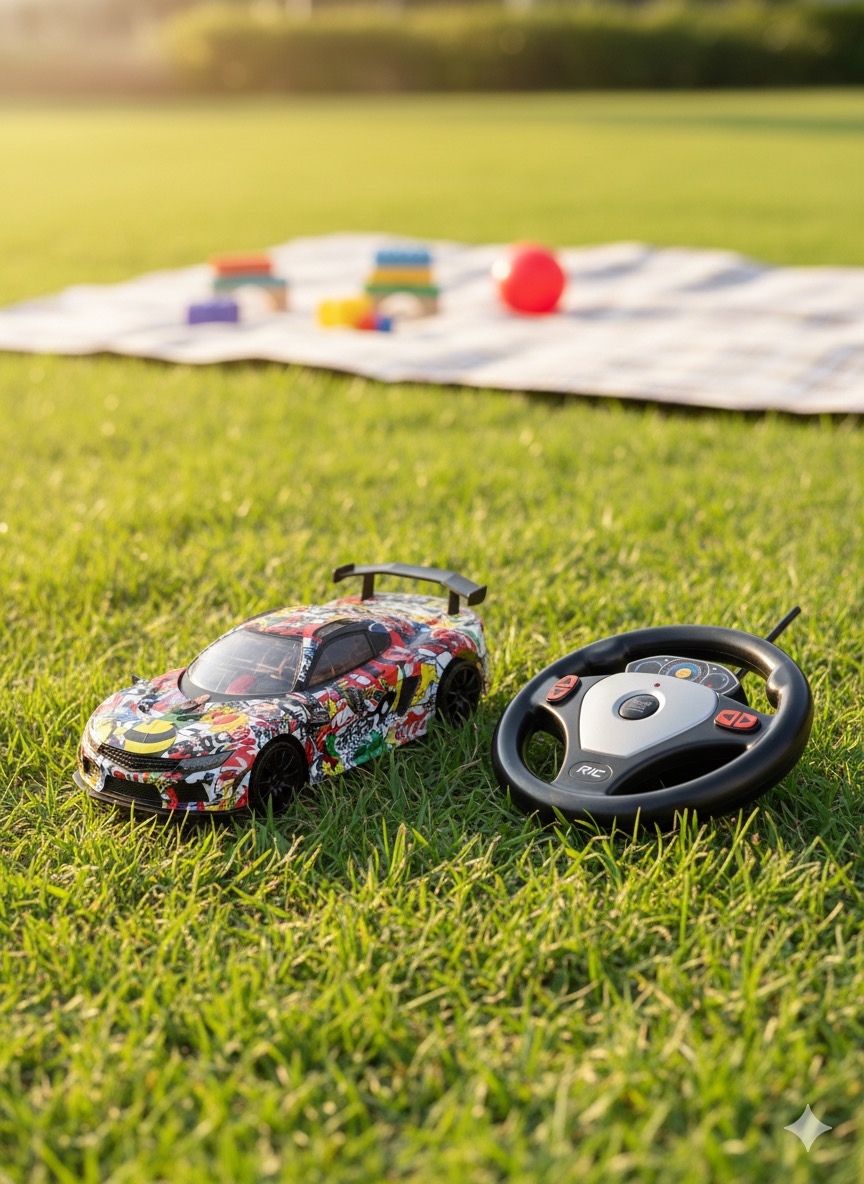 1:18 RC Graffiti Car with Auto Door Control