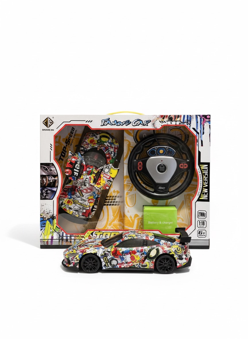 1:18 RC Graffiti Car with Auto Door Control