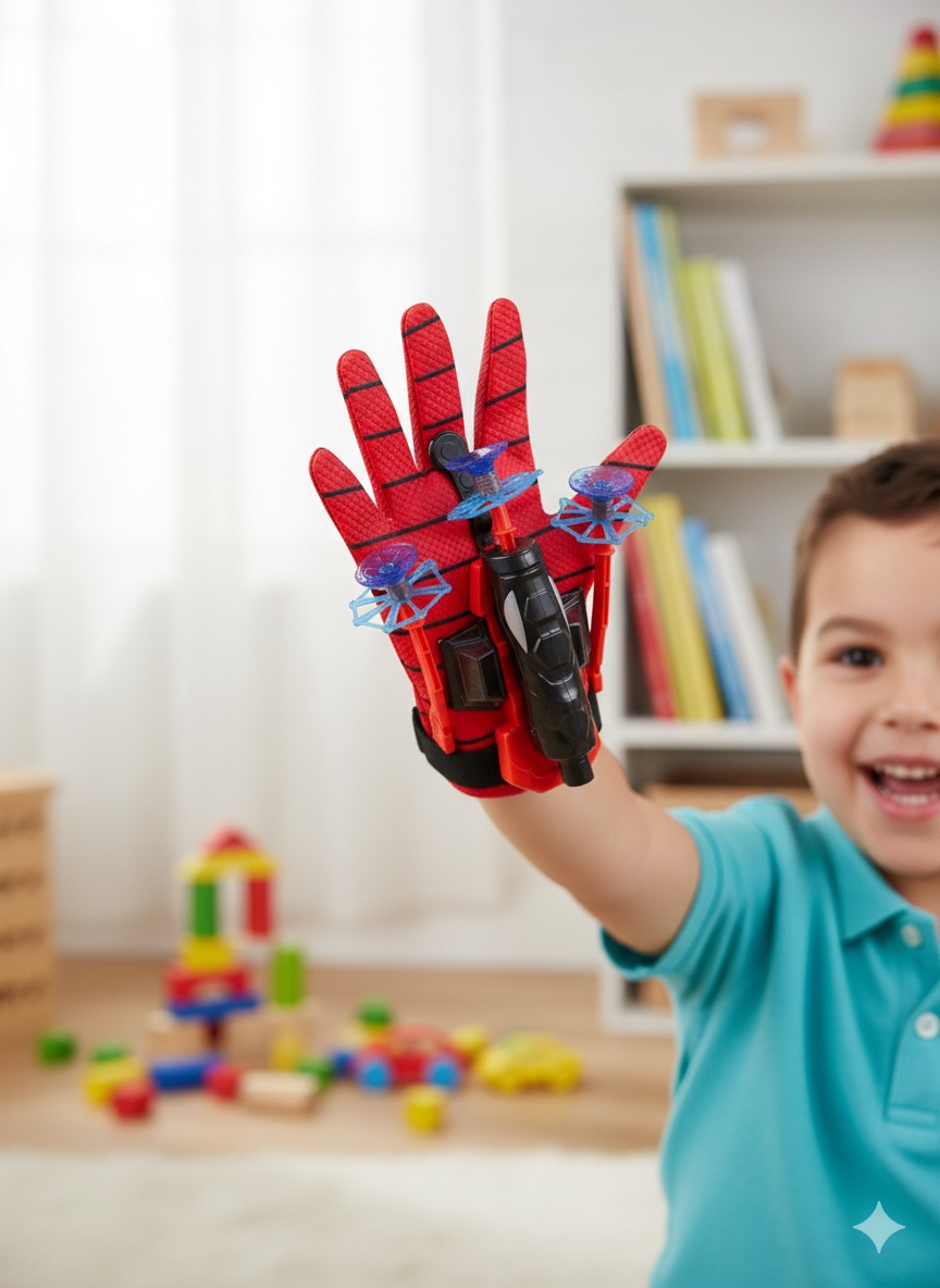 Bumblebee Super Power Hand Launcher Shooting Game