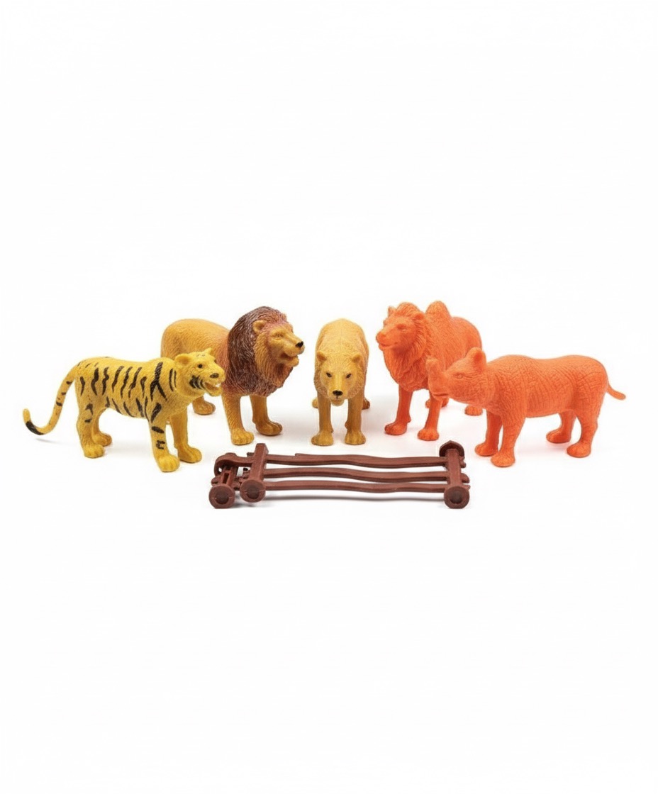 Jungle Animals - Small size - 6 pcs