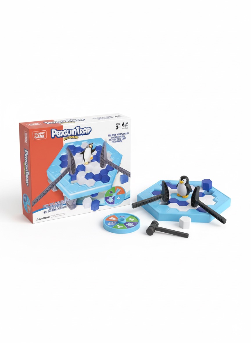 Funny Game Penguin Trap Ice Block Breaking Game