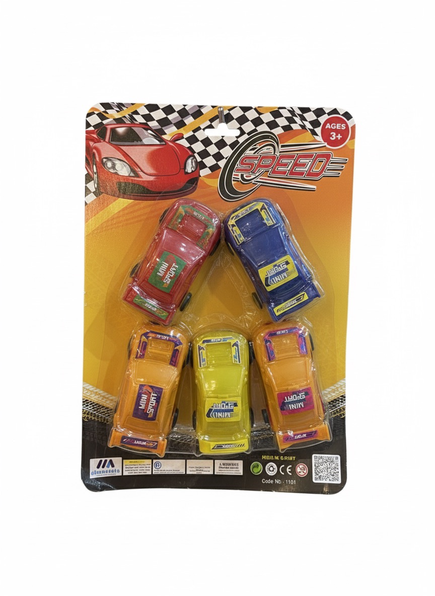5-Pack Mini Sport Car Racing Toy Set